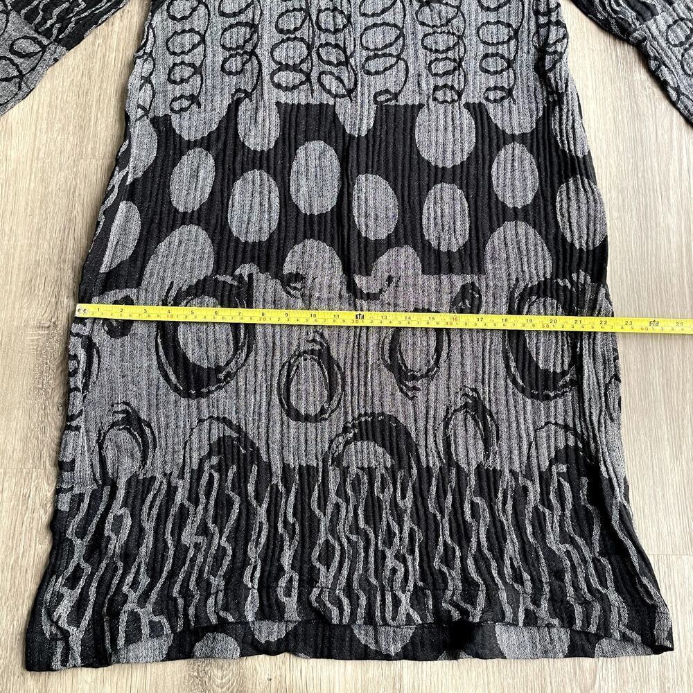 Sahara Abstract Jacquard Wool Blend Dress Women's 2​​​​ - Picture 5 of 8